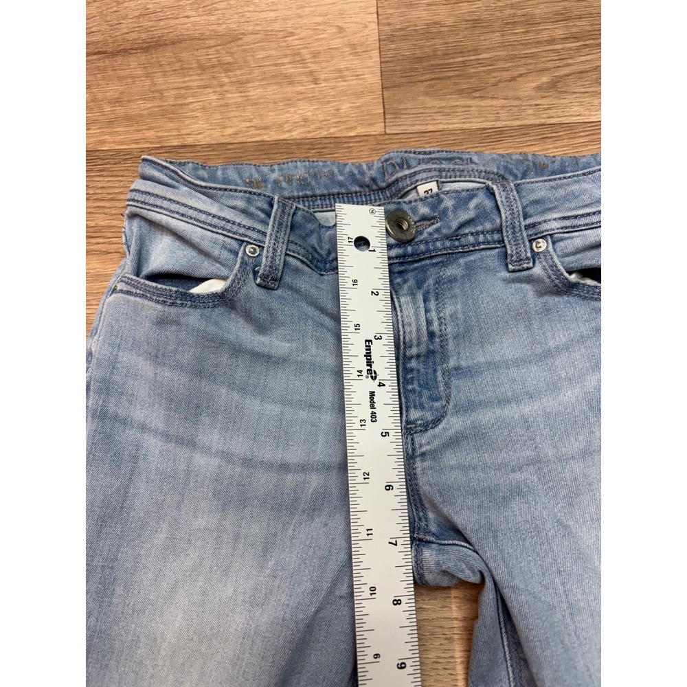 DL1961 Emma Low Rise Legging Skinny Jeans Somer Light Wash Stretch Denim 27 - Picture 8 of 10